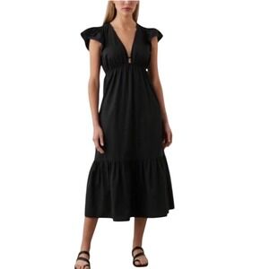 Rails Tina‎ Midi Dress Black Small